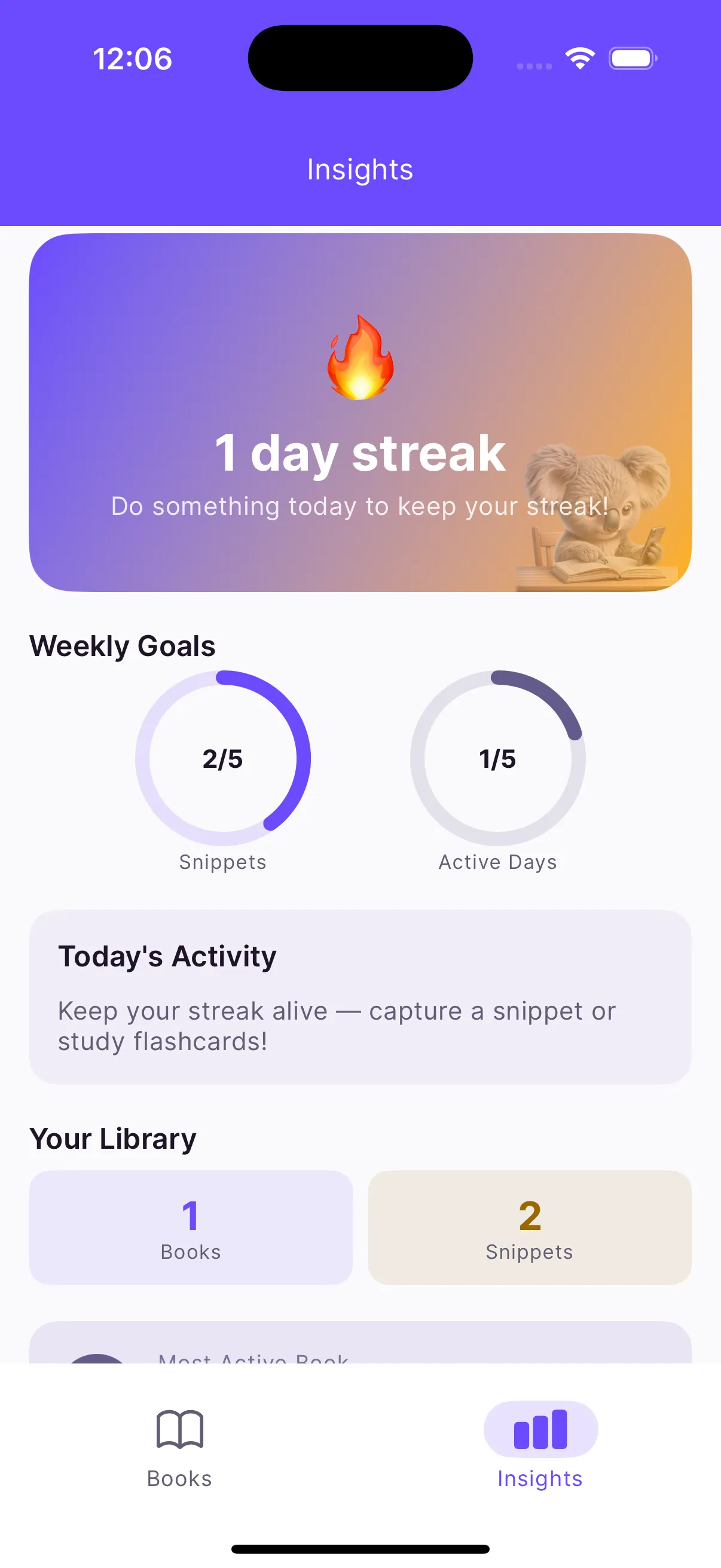 Booksum reading insights
